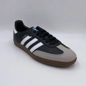adidas | Shoes | Adidas Samba Vegan Black White Gum Mens Shoes | Poshmark